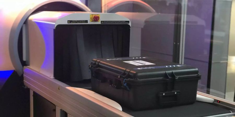 Dank neuer CT-Scanner müssen sie auch nicht mehr in Beutel gepackt werden.