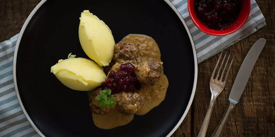 Leckerei aus dem Norden: Köttbullar.