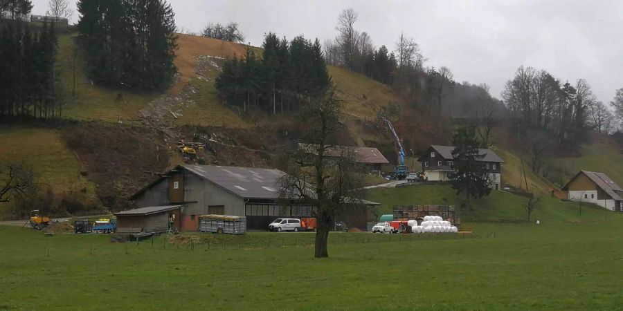 So sieht es in Bottwil gut acht Monate nach dem Unwetter aus.