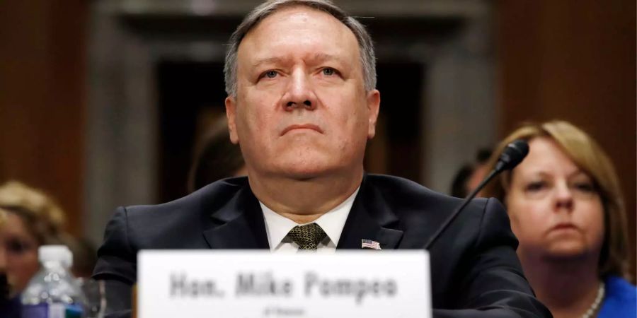 Mike Pompeo fand die Gespräche mit China konstruktiv.