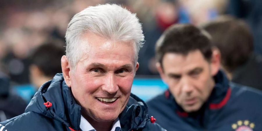 Da muss Bayern-Trainer Jupp Heynckes selbst darüber lachen.