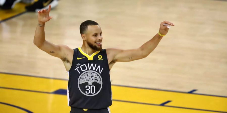 Stephen Curry beeindruckt einmal mehr mit seiner Leistung.