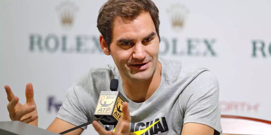 Federer ist ja so sympathisch, wir sagen im am besten «Kuh» – finden die Chinesen