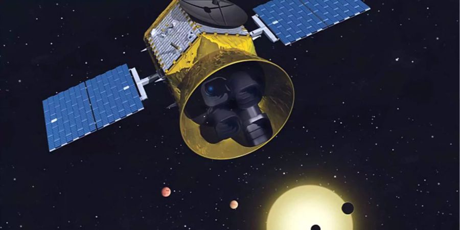 Das Weltraumteleskop «Tess» wird in der Nacht auf Donnerstag in den Weltraum starten.