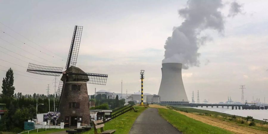 Der belgische Atomreaktor Doel 1 ist wegen eines Lecks heruntergefahren worden.