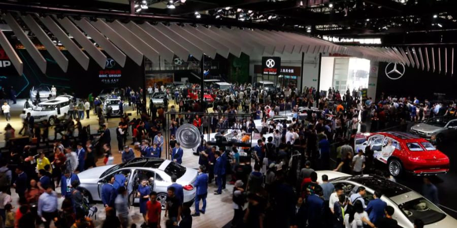 Die Beijing Motor Show läuft noch bis am 4. Mai.