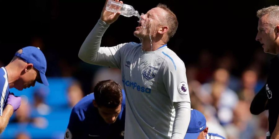 Wayne Rooney wechselt von seinem Jugendclub FC Everton wohl in die USA.