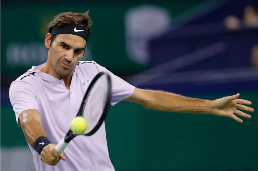 Federer gewinnt gegen Del Potro souverän und steht im Final von Schanghai