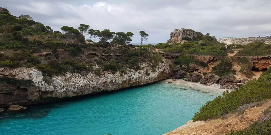 Der Strand von Calo des Moro.