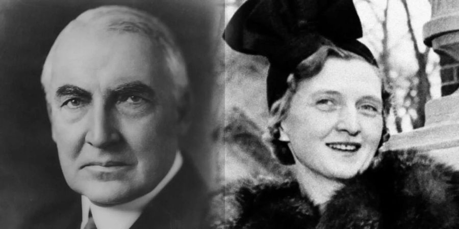 Warren G. Harding konnte seine Finger nicht von der Frau seines alten Freundes lassen.