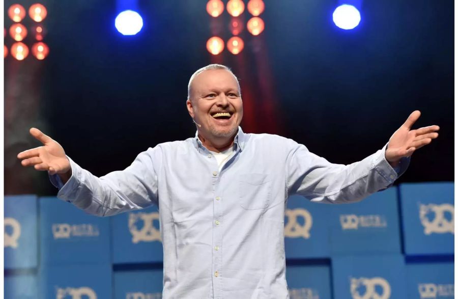 Stefan Raab fühlt sich auf der Bühne wohl.