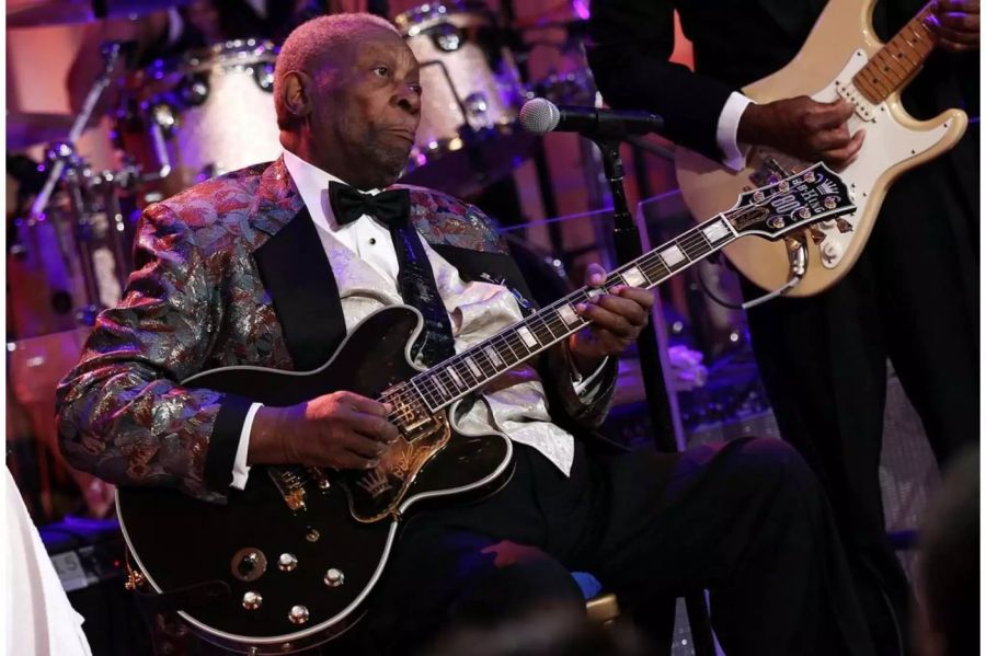 Auch der 2015 verstorbene B.B. King setzte auf diverse Gibson-Modelle.