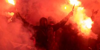 Polizei greift ein - Schlägerei unter Hooligans in St. Gallen