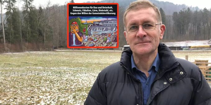 Berner SVP-Regierungsrat Neuhaus - «Das JSVP-Plakat gegen Fahrende ist unanständig!»