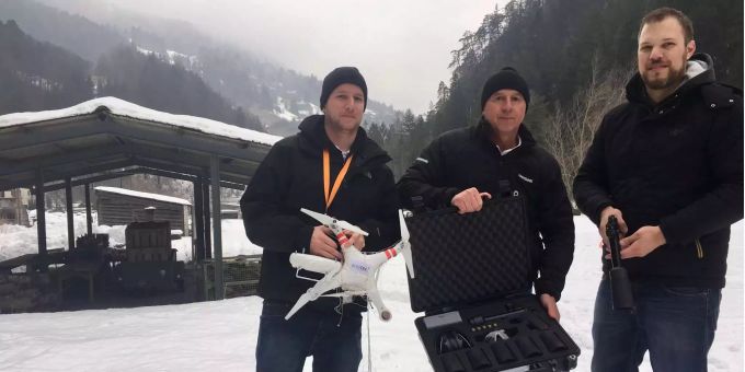 Chur GR - Neues Drohnen-Abwehr System erfunden