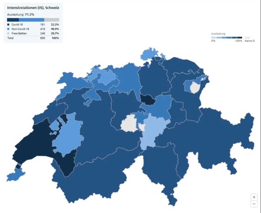 Coronavirus Intensivstationen