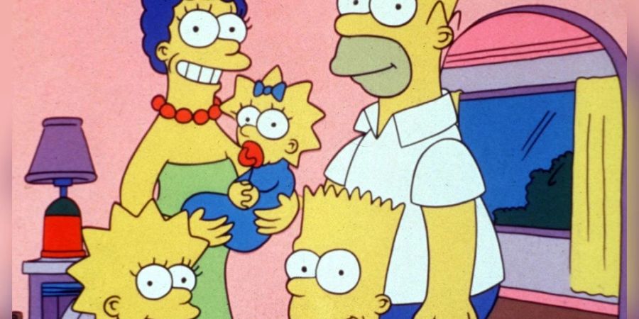 «Die Simpsons» setzen auf Twitter ein klares Zeichen pro Ukraine.