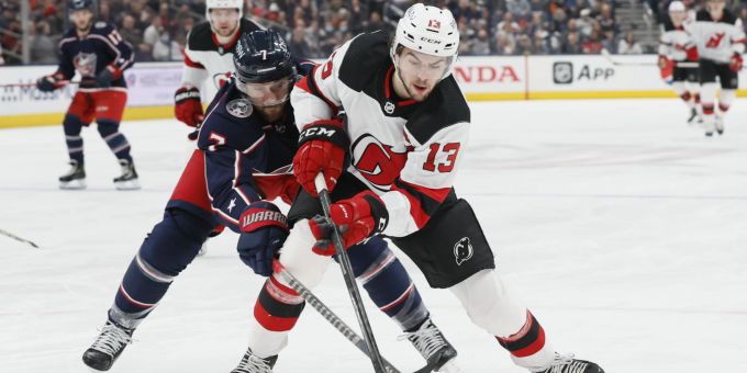 Nico Hischier trifft, verliert mit New Jersey aber dennoch. Nico Hischier NHL
