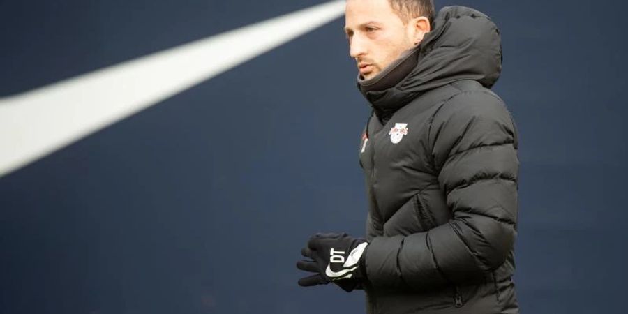 Leipzigs Coach Domenico Tedesco trainierte zuvor Spartak Moskau. Foto: Christian Modla/dpa