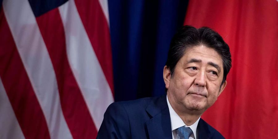 Shinzo Abe ist der ehemalige Regierungschef von Japan.