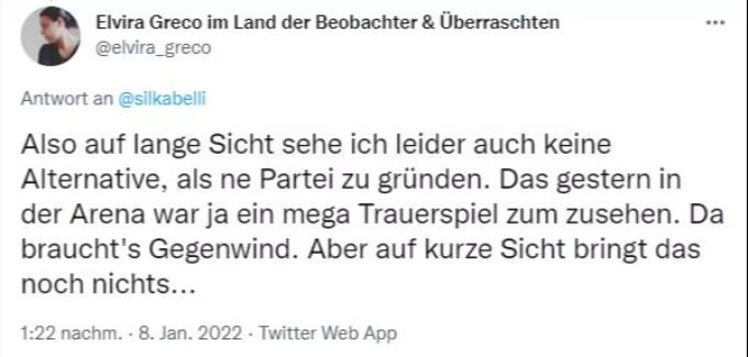 Die Idee einer Partei, die sich auf Empfehlungen «der Wissenschaft» stützt, gibt im Netz zu reden. Coronavirus Partei Twitter