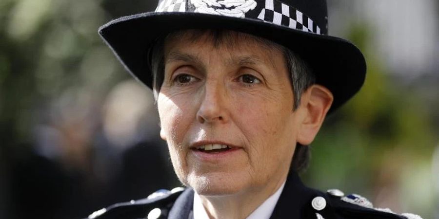 Die Chefin der Londoner Metropolitan Police, Cressida Dick, hat ihren Rückzug angekündigt. (Archivbild). Foto: Frank Augstein/AP/dpa