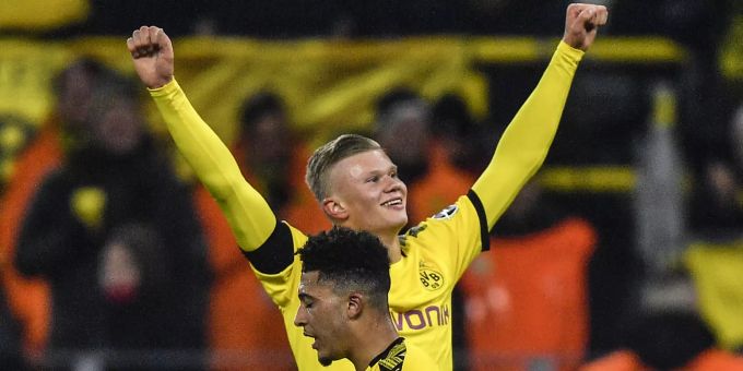 Erling Haaland trägt mit seinen Toren für den BVB auch zur norwegischen Renten-Versicherung bei. Erling Haaland BVB