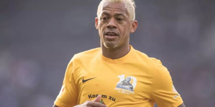 Will für seinen Trainerschein auch ein Praktikum bei Hertha BSC machen: Marcelinho. Foto: Jörg Carstensen/dpa