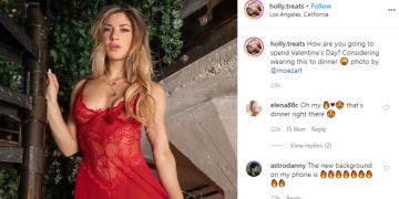 Tinder Holly Valentine