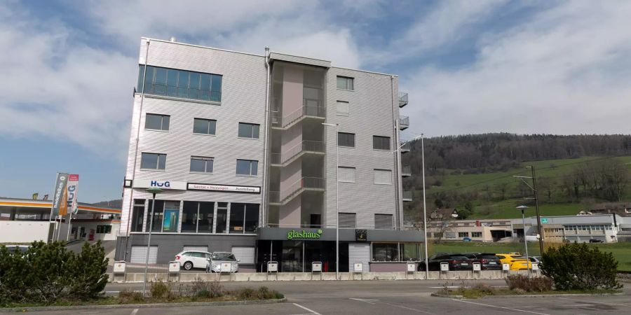 Das Glashaus in Reinach.