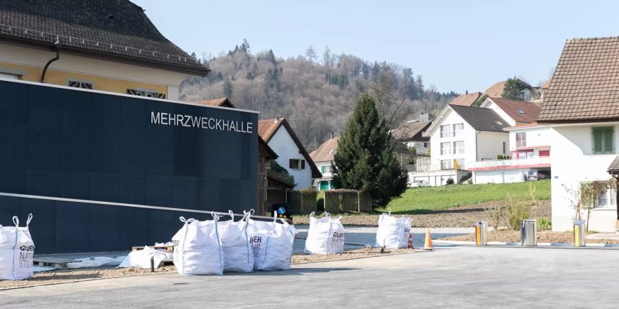 Die Mehrzweckhalle in Schafisheim.