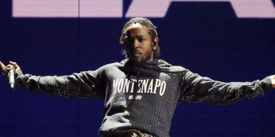 Nach seinem Auftritt in Dänemark wird Kendrick Lamar beim Wireless Germany Festival in Frankfurt auf der Bühne stehen. Foto: Joel C Ryan/Invision/AP/dpa