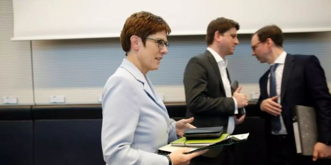 CDU-Chefin Annegret Kramp-Karrenbauer CDU-Chefin Annegret Kramp-Karrenbauer