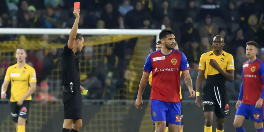 Gegen die Berner wurde Omar Alderete des Feldes verwiesen. Er verpasste das Spiel gegen St.Gallen.