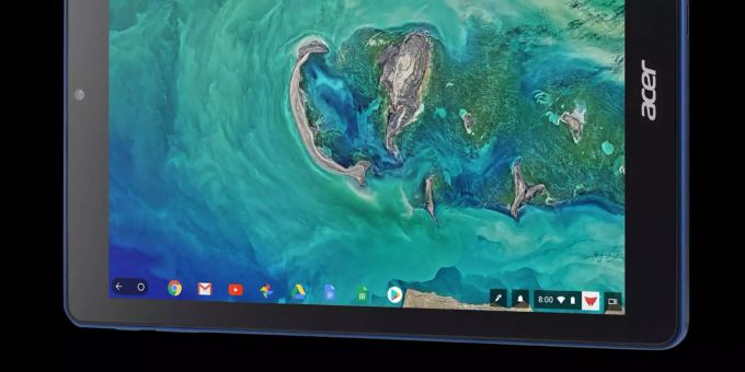 Das Acer Chromebook Tab 10 wurde fürs Klassenzimmer konzipiert. Das Acer Chromebook Tab 10 wurde fürs Klassenzimmer konzipiert.