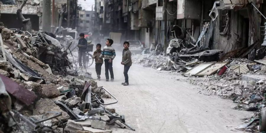 Die Vereinten Nationen sorgen sich um die humanitäre Lage in der syrischen Stadt Idlib (Symbolbild).