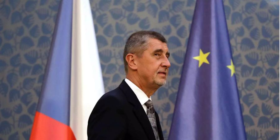Andrej Babis spricht sich gegen einen Beitritt in die Eurozone aus.