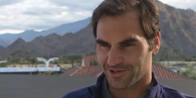 Roger Federer trägt jetzt Bart. Roger Federer trägt jetzt Bart.