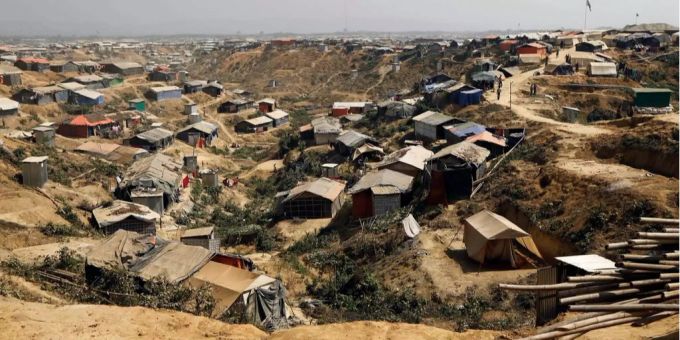Die Rohingya-Flüchtlinge müssen in extrem armen Verhältnissen leben. Rohingya