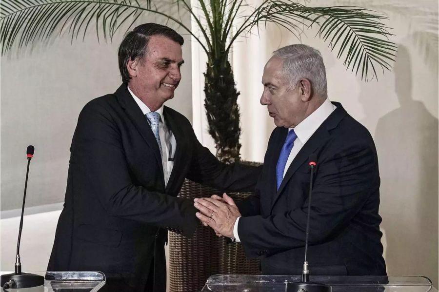 Israel's Prime Minister Netanyahu visits Brazil to attend Bolsonaro's investment