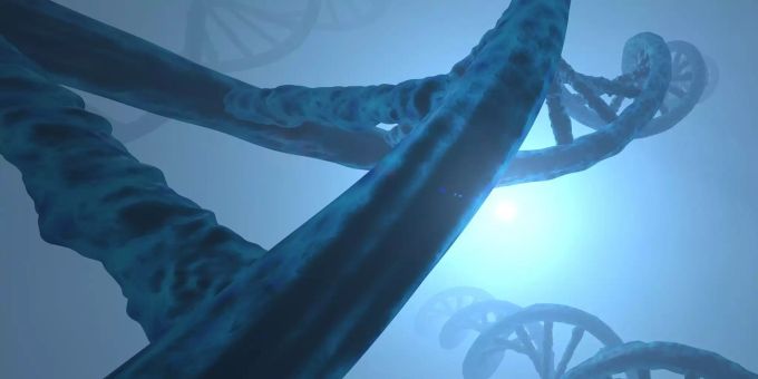 Die neue Methode soll bei der Früherkennung von Gebärmutterhalskrebs helfen. Ein DNA-Strang.