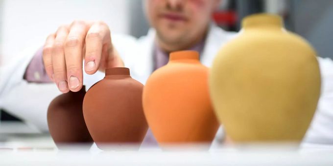 Galaktische Vase - Berliner Forscher stellen Mars-Blumenhalter her