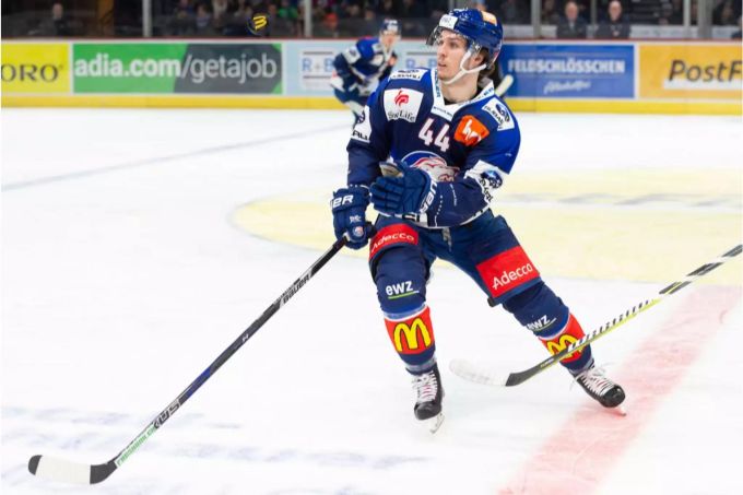 Pius Suter im Dress der ZSC Lions. Für die Zürcher schlägt sein Herz schon seit Kindesbeinen. Pius Suter