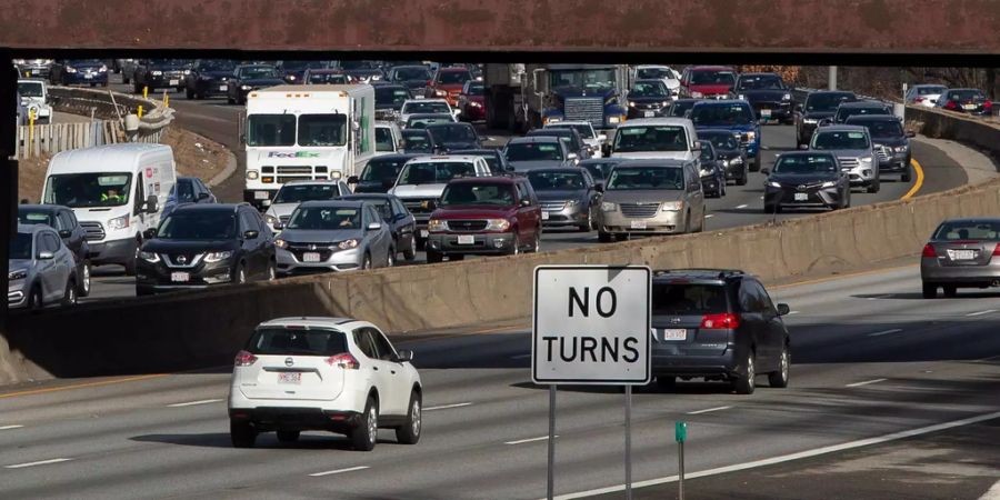 Verkehr in Boston.