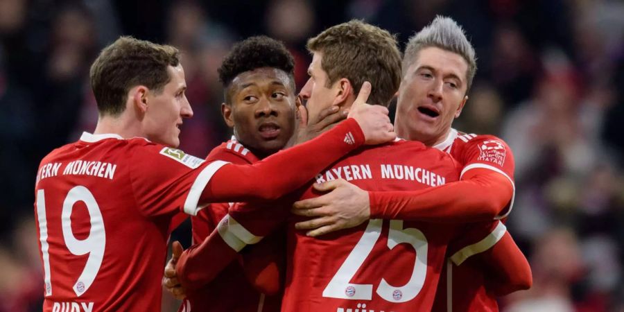 Bayern gewinnt knapp gegen Köln.