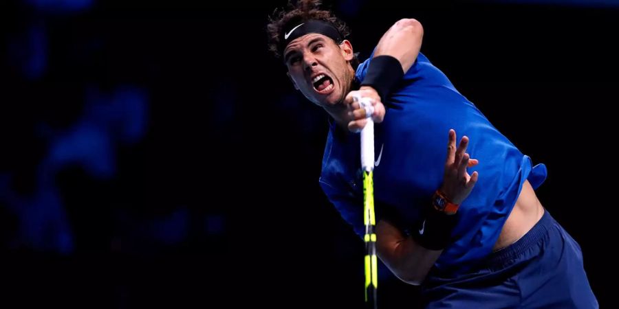 Für Nadal könnte es knapp werden: Der Aufschlag muss neu in 25 Sekunden erfolgen.