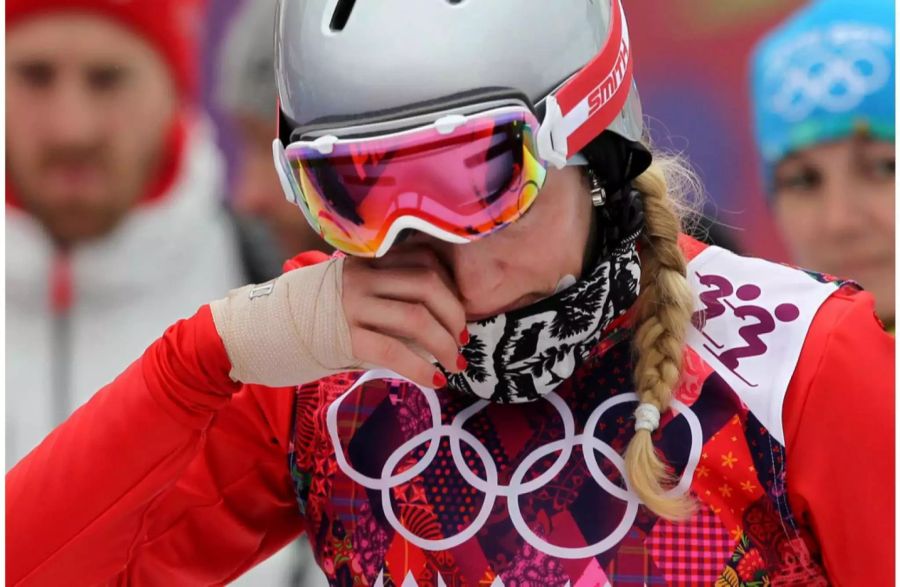 Bittere Tränen nach Sotschi: Ein Fehler kostete sie damals die Medaille.