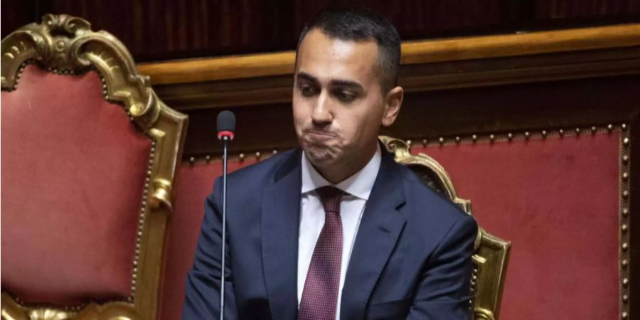 Italiens Vize-Ministerpräsident Luigi Di Maio in Rom.