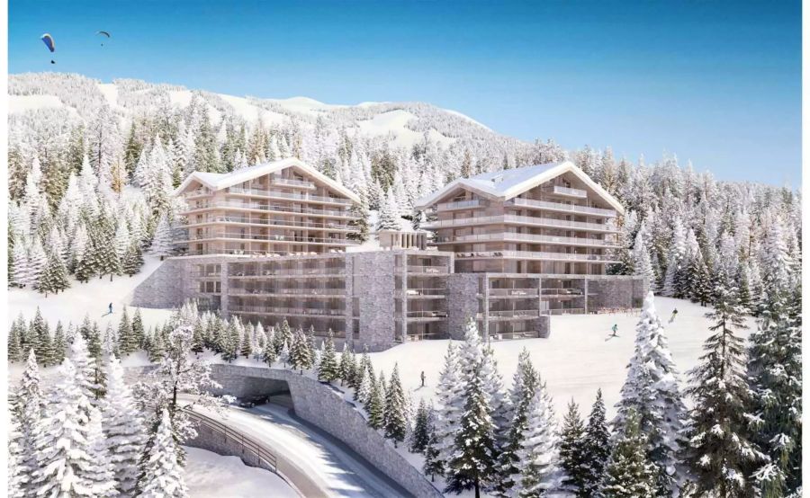 Das Six Senses Crans-Montana soll über 47 Zimmer und 17 Residenzen verfüge - Six Senses