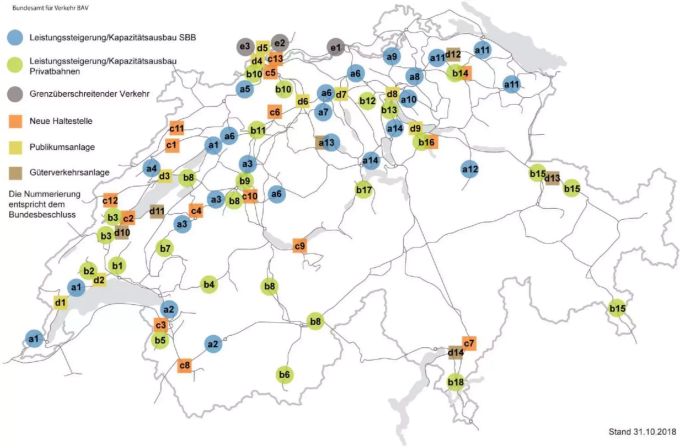 Massnahmen und Projekte im Ausbauschritt 2035 Massnahmen und Projekte im Ausbauschritt 2035
